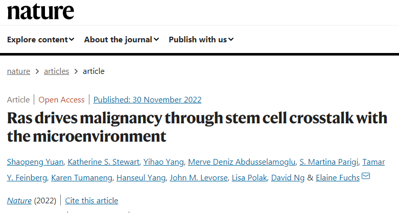突變的基因會引發(fā)惡性干細(xì)胞與其周圍組織之間日益偏離的錯誤溝通反饋循環(huán)