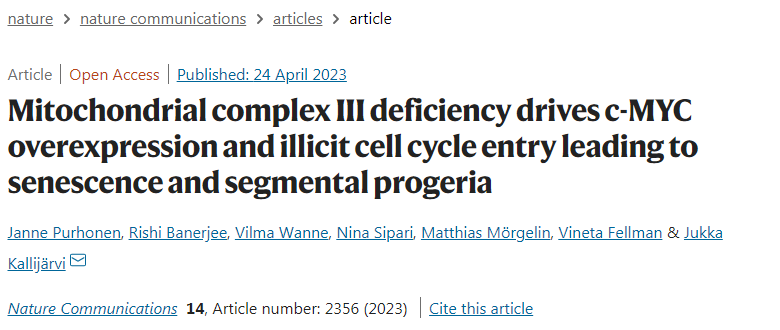 研究發(fā)現(xiàn)線粒體疾病可通過限制過度細(xì)胞增殖來治療 研究發(fā)現(xiàn)線粒體疾病可通過限制過度細(xì)胞增殖來治療