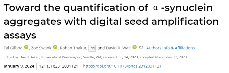 用數(shù)字種子擴增法定量α-突觸核蛋白聚集體