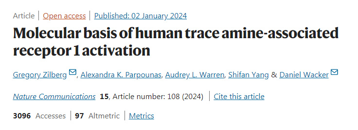 人類微量胺相關(guān)受體1激活的分子基礎(chǔ)
