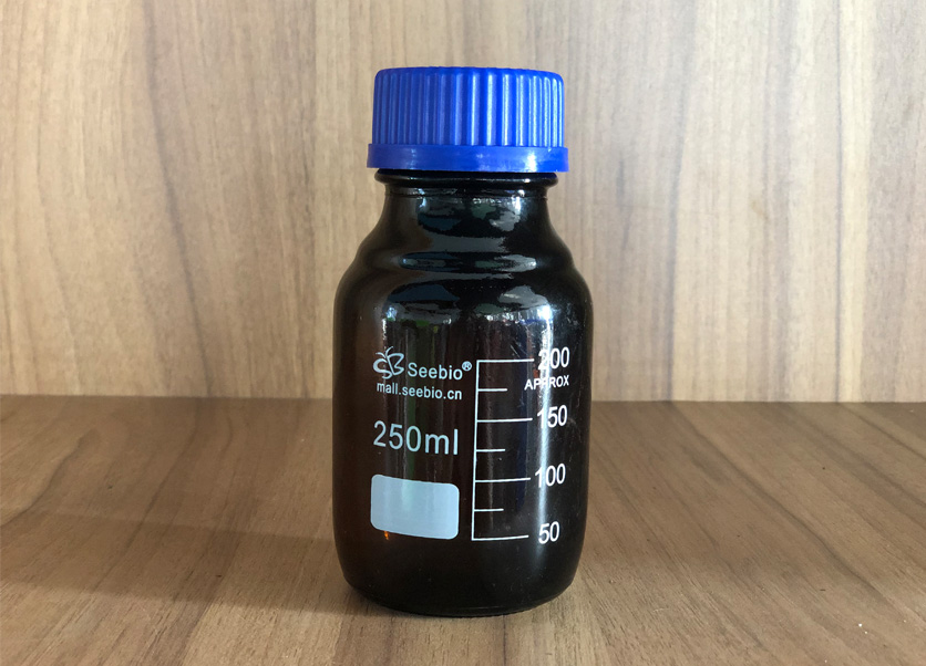 藍蓋試劑瓶，棕色，250ml