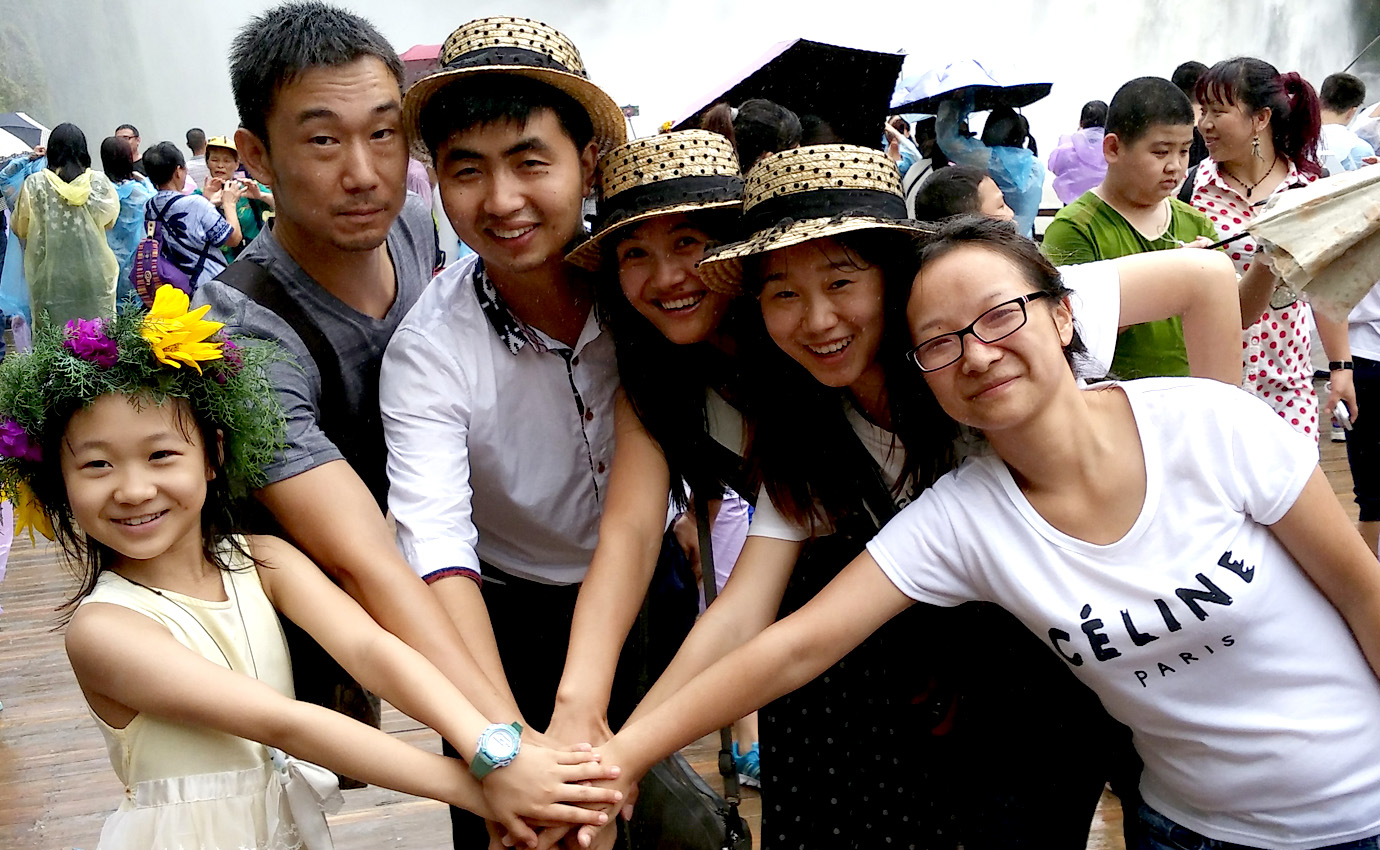 百尺飛瀑，我心飛翔